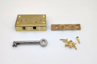 Brass box locks made in England