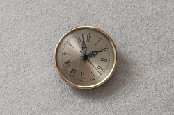 Metal Bezel Insert Clock 108mm